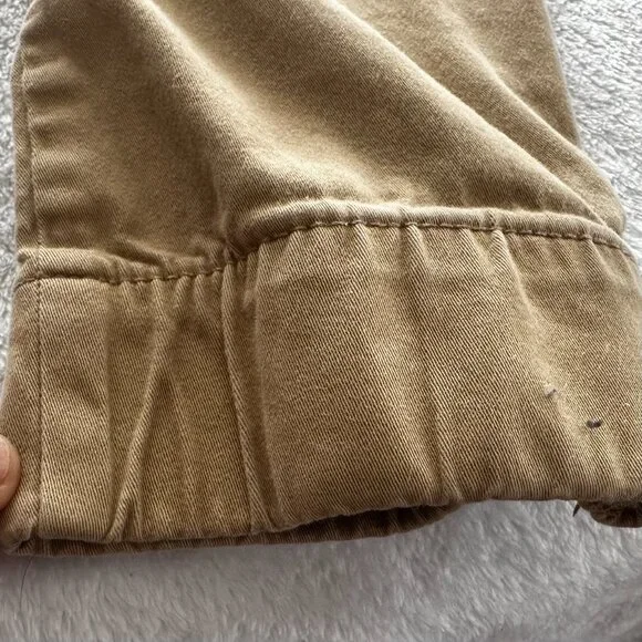 Hollister MT Men’s Joggers Tan Tapered Drawstring Tall Length - Picture 11 of 14